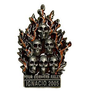 Harley Davidson Four Corners Rally Ignacio 2005 Pin